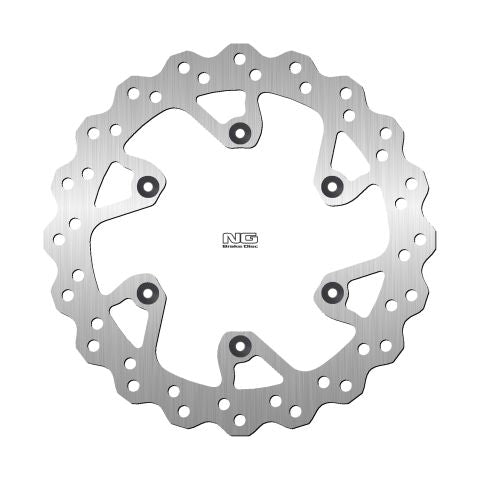 Brake disc (rotor) rear YAMAHA WR250/450 '19-21, YZ125/250/450 '18-23 (245X115X4MM) (6X6,5MM) WAVE, NG Brakes