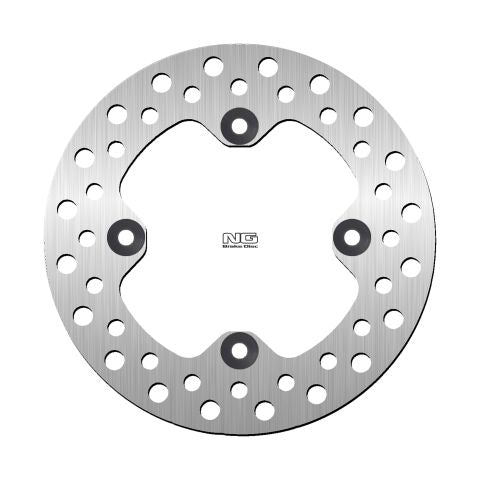 Brake disc (rotor) rear YAMAHA YFM 700 GRIZZLY '07-'21, YFM 550 GRIZZLY '09-'15 (205X98X4,0MM) (4X10,5MM), NG Brakes