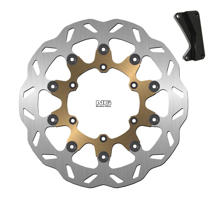 Brake disc (rotor) SUZUKI DRZ 250 '01-'07, DRZ 400 00-'09, RM 125 / 250 '96-'10, YAMAHA WR 250 R '01-'07, WRF 400 / 426 / 450 '98-'18, WRF 250 '05-'23, YZ 125 / 250 '05-'07, NG Brakes