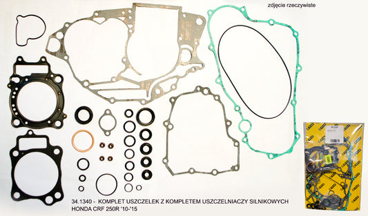 GASKET SET WITH ENGINE SEAL KIT HONDA CRF 250R '10-'17, ProX