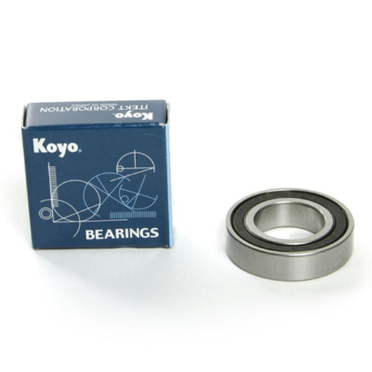 FRONT WHEEL BEARING KOYO JAPAN (COVERED) KAWASAKI KLX 450R '08-21, YAMAHA WR 250F '01-19, WR 450F '03-18, HONDA CRF 250R/X '04-22, SUZUKI DR-Z 400 '00-17, (20x37x9MM) 25-1092, ProX