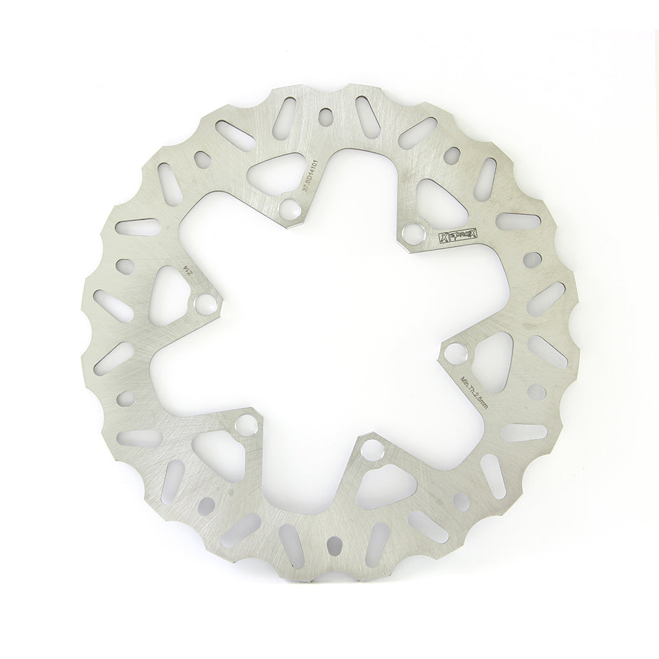 BRAKE DISC FRONT KAWASAKI KX 80 '84-'00, KX 85 '01-17, KX 100 '06-17 (220X96X3) WAVE, ProX