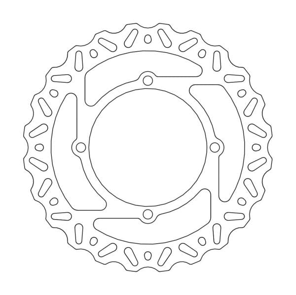 BRAKE DISC FRONT SUZUKI RMZ 450 (05-17), RMZ 250 07-18 WAVE, ProX