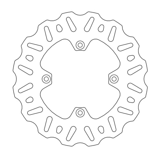 BRAKE DISC REAR SUZUKI RM 85 '05-'17 WAVE, ProX