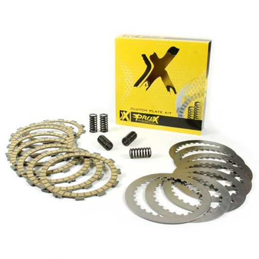 CLUTCH DISCS WITH SPACERS AND SPRINGS (COMPLETE SET) SUZUKI RM 125 '02-11 (EBS4514;EBS091), ProX