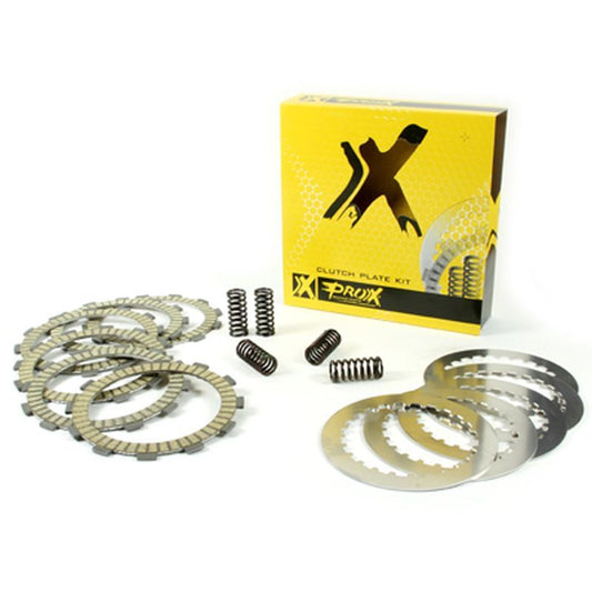 CLUTCH DISCS WITH SPACERS AND SPRINGS (COMPLETE SET) HONDA CR 125 '86-89 (EBS1222;EBS024), ProX