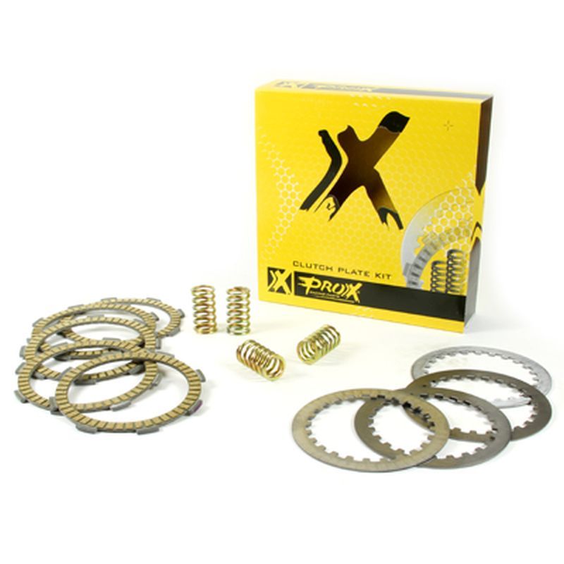 CLUTCH DISCS WITH SPACERS AND SPRINGS (COMPLETE SET) HONDA CR 80 '87-02, CR 85 '03-04 (EBS1119;EBS004), ProX