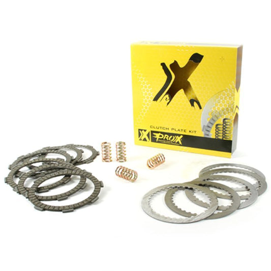CLUTCH DISCS WITH SPACERS AND SPRINGS (COMPLETE SET) KAWASAKI KX 80/85/100/112 '98-22 (EBS4453;EBS041), ProX