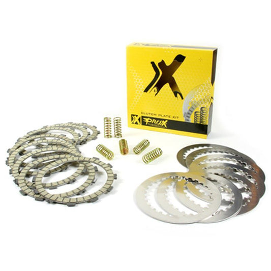 CLUTCH DISCS WITH SPACERS AND SPRINGS (COMPLETE SET) HONDA CR 250 '94-96 (EBS1247;EBS032), ProX