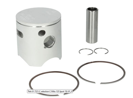 PISTON CAGIVA MITO 125 SPORT '92-01 (55.97MM) (1 RING) (ONE RING), ProX