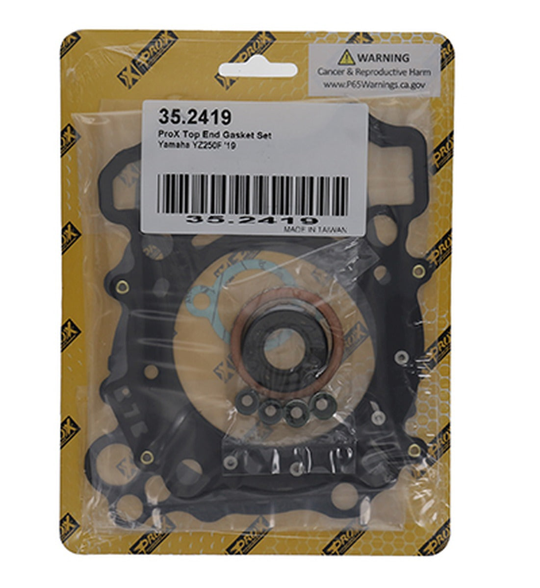 TOP-END GASKETS YAMAHA YZF 250 '19-'24, WRF 250 '20-'24 (WR250F,YZF250), ProX