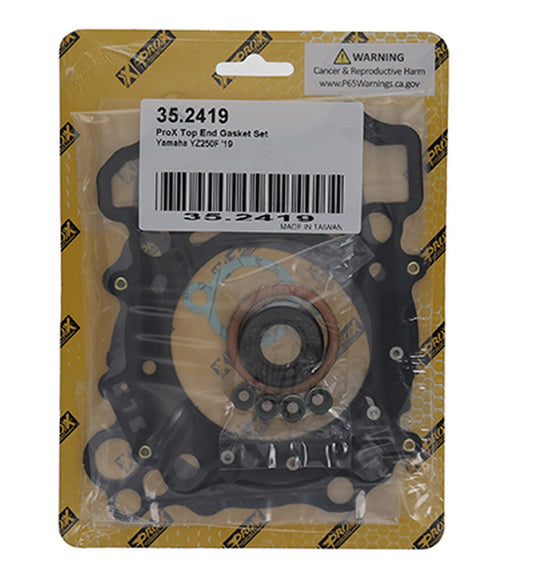TOP-END GASKETS YAMAHA YZF 250 '19-'24, WRF 250 '20-'24 (WR250F,YZF250), ProX