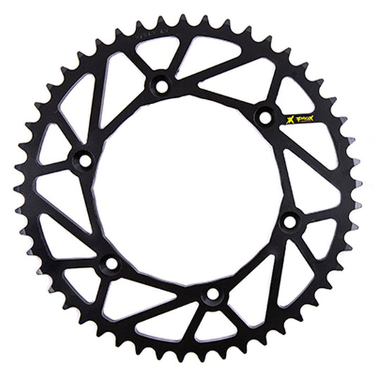 REAR SPROCKET 820 49 STEEL ULTRALITE HUSQVARNA CR / WR / TE / TC '90-'13, BETA RR '05-'12, GAS GAS EC / MC / XC, SHERCO SE / SE-R (82049JT) (JTR822.49) BLACK COLOR, ProX