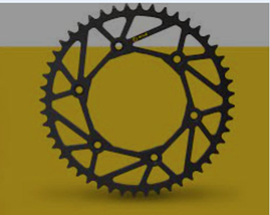 REAR SPROCKET 820 51 STEEL ULTRALITE HUSQVARNA CR / WR / TE / TC '90-'13, BETA RR '05-'12, GAS GAS EC / MC / XC, SHERCO SE / SE-R (82051JT) (JTR822.51) BLACK COLOR, ProX