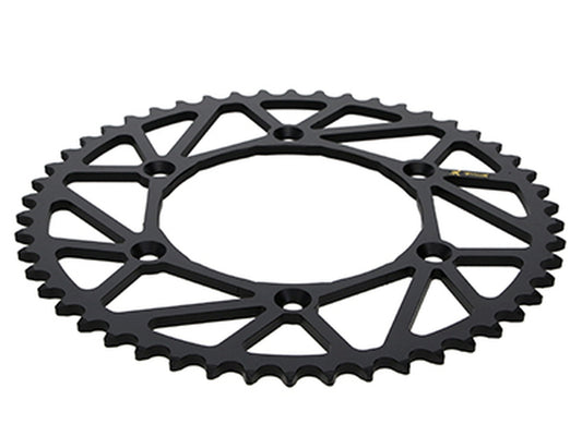 REAR SPROCKET 899 52 STEEL ULTRALITE KTM SX / EXC / SXF / EXCF 125 / 250 / 300 / 350 / 450 / 500 /530 /640 '90-'25, GAS GAS, HUSQVARNA, HUSABERG (89952) (JTR897.52) (CHAIN 520) BLACK COLOR, ProX