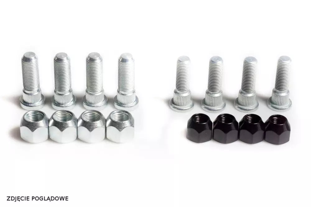 Wheel pins and nuts front rear All Balls  - 85-1001