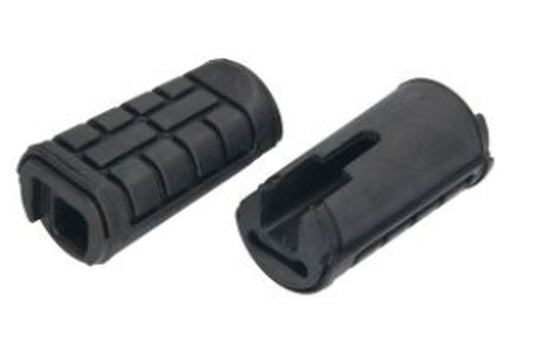 DRIVER FOOTREST RUBBERS HONDA VT 1100C SHADOW 94-99, VTX 1800C 02-05 (SET 2 PC.) (MADE IN JAPAN)