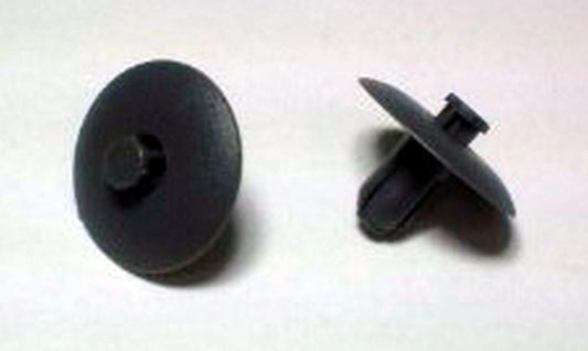 PLASTIC MOUNTING PINS (DEPTH 15MM, GR. 6MM, HEAD WIDTH 20MM, Total length 15MM) (10 PC.) (MADE IN JAPAN)