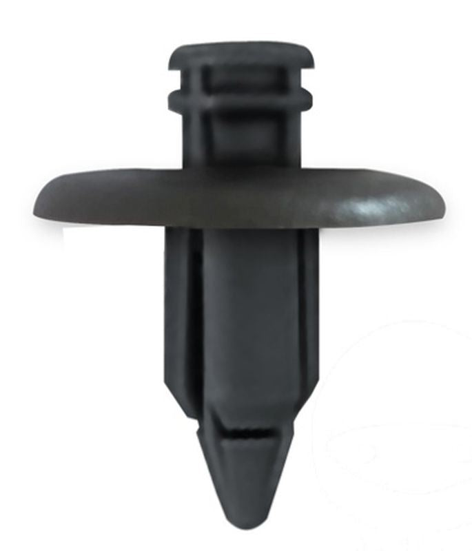 PLASTIC MOUNTING PINS (DEPTH 19MM, GR. 8MM, HEAD WIDTH 20MM, Total length 21,5MM) (10 PC.) (OEM HONDA 90653-HW3-671, KAWASAKI 92039-0086, SUZUKI 09409-07333) (MADE IN JAPAN)