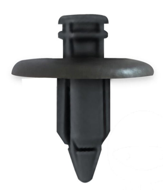 PLASTIC MOUNTING PINS (DEPTH 19MM, GR. 8MM, HEAD WIDTH 20MM, Total length 21,5MM) (10 PC.) (OEM HONDA 90653-HW3-671, KAWASAKI 92039-0086, SUZUKI 09409-07333) (MADE IN JAPAN)