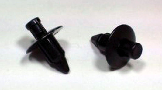 PLASTIC MOUNTING PINS (DEPTH 19MM, GR. 7MM, HEAD WIDTH 15MM, Total length 20,5MM) (10 PC.) (OEM KAWASAKI 92039-0083, SUZUKI 09409-07308-5PK, YAMAHA 36Y-28387-00; 90269-07007; 90269-07802) (MADE IN JAPAN)