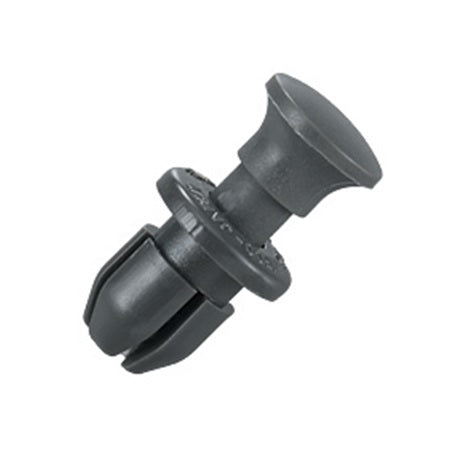 PLASTIC MOUNTING PINS (DEPTH 9,7MM, GR. 7,6MM, HEAD WIDTH 10,0MM, Total length 15,7MM) (10 PC.) (MADE IN JAPAN)