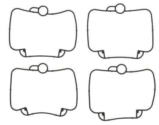 CARBURETOR FLOAT CHAMBER GASKET (4 PC.) YAMAHA 600F GRIZZLY '98-'01 (OEM: 4WV-14147-20) (MADE IN JAPAN) (Rubber VITON FLUOROCARBON) - REPLACES FBG-251