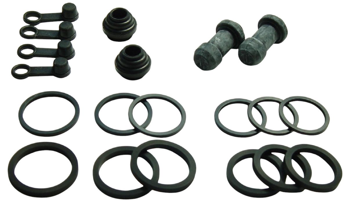 REPAIR KIT BRAKE CALIPER FRONT HONDA GL1800/ CBR 1100 / VFR800 VTX1800 X11 (OEM: 43353-461-771; 45109-GE2-006; 06451-MZ2-405; 43209-MA3-006) (MADE IN JAPAN)